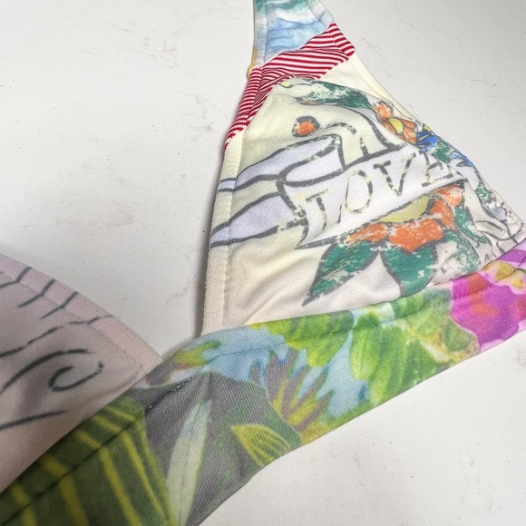 Lucky Brand Retro Pin-Up Style Bikini / Bathing Suit - Size M Top w/ Sm Bottom - Picture 7 of 17